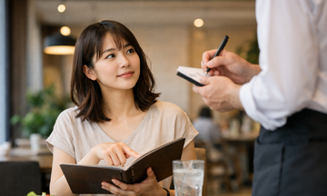 Three ways to order and pay in English