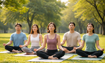 Benefits of spending 10 minutes on breathing exercises each morning