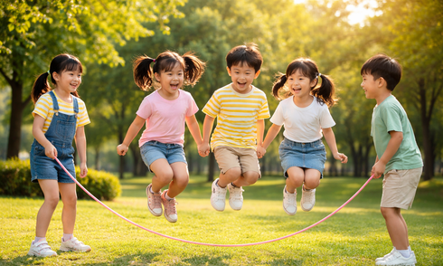 5 exercises to help children grow taller