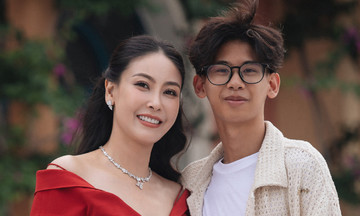 Miss Ha Kieu Anh's 18-year-old son