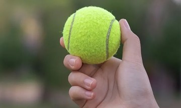 Why carry a tennis ball on a plane?