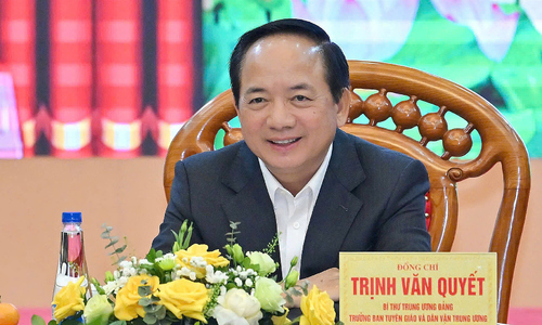 Party Central Committee secretary Trinh Van Quyet nominated for 16th national assembly