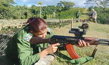 Cuba holds 'all-people defense' exercises