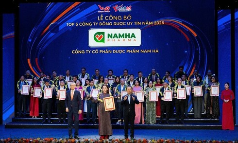Duoc Nam Ha maintains position in Top 5 reputable traditional medicine companies