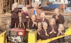 Cam La Pagoda sanctioned for posting videos of orphaned children to solicit donations