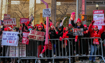 Nearly 15,000 new york nurses go on strike