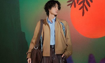 Wang Yibo's distinctive style in Loewe's new collection
