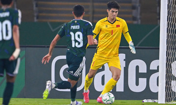 Stellar performance by goalkeeper Tran Trung Kien