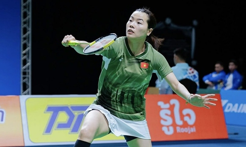 Thuy Linh defeats former world champion at India tournament
