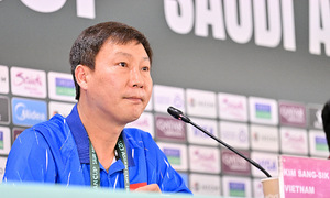 Coach Kim Sang-sik holds press conference before U23 Asia 2026 quarter-finals