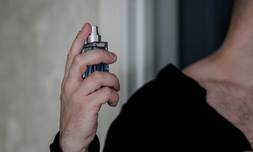 Does spraying perfume help men avoid genital diseases?