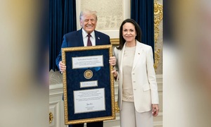 Nobel Committee speaks out after Trump receives medal