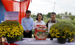 Female communal party secretary livestreams to 'rescue' flowers for gardeners
