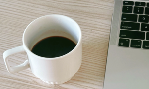 What happens to blood pressure when drinking coffee every day?