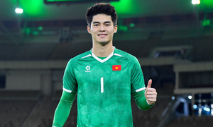 Tran Trung Kien aims to defeat China as a gift for fans