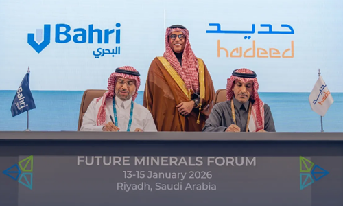 Bahri signs memorandum of understanding for iron ore transport with Hadeed