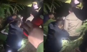 Rescue of 7-year-old girl buried by killer