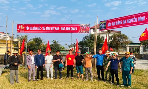 Player's families host village viewing parties for U23 Vietnam matches