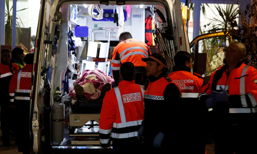 A terrifying night for passengers of Spain's high-speed train tragedy