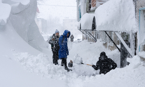 Survival in Russia's record-breaking snowfall