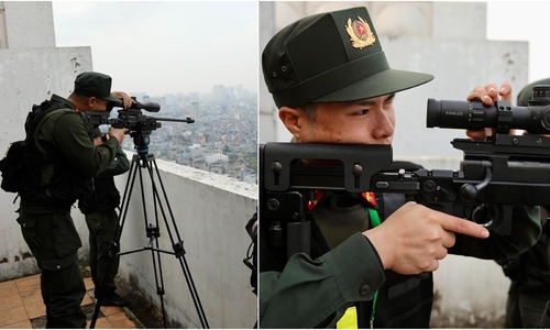 Snipers on high alert at vantage points to protect Party Congress