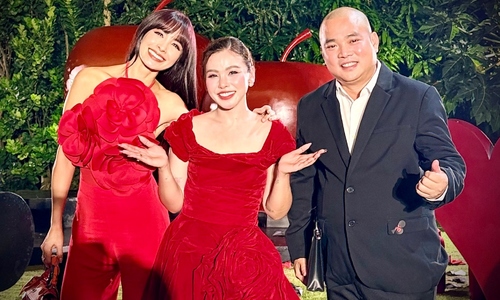 Stars attend 'Bon Chu Lam' singer's wedding