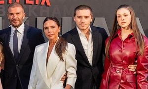 Video of Victoria Beckham at event with son and daughter-in-law draws attention