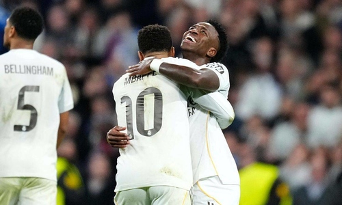 Real triumph 6-1 in Champions League