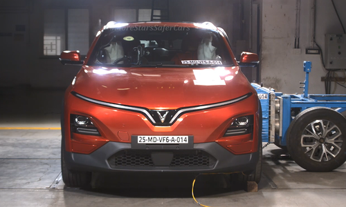 Two VinFast models achieve 5-star safety rating
