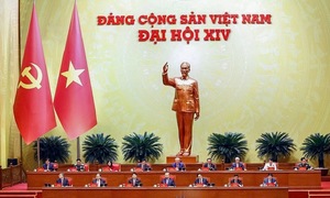 Political parties, international organizations congratulate 14th congress