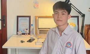 Rural school student goes from last-minute entry to national informatics second prize