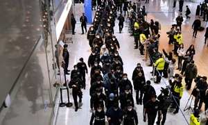 South Korea extradites 73 online fraud suspects from Cambodia