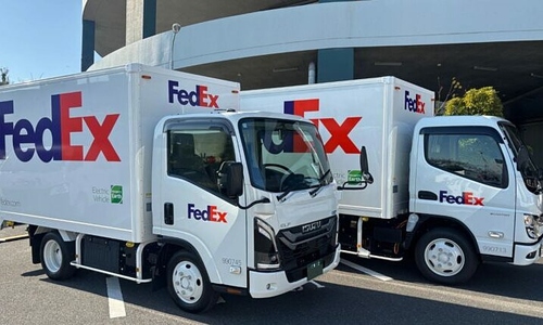 FedEx expands electric truck fleet in Japan