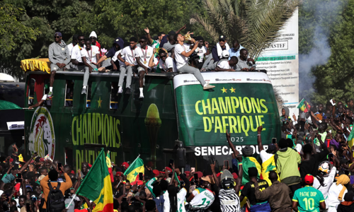 Senegal national team rewarded with money and land