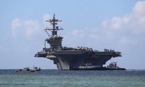 US president declares 'large fleet' heading to Iran