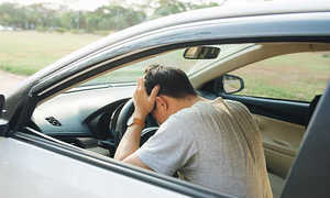 If exhaustion is a concern, avoid driving, even with a license