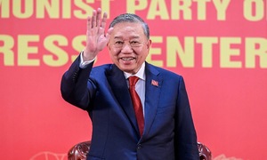 Leaders congratulate General Secretary To Lam on re-election