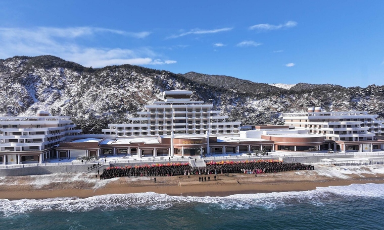North Korea opens coastal resort after 15 years of construction