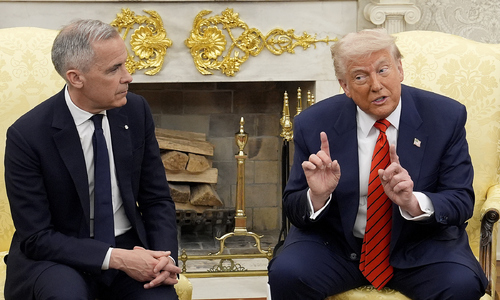 Trump threatens 100% tariffs on Canada