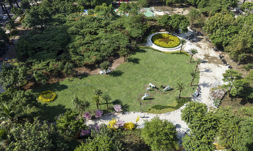 Prime land plot, once abandoned, transforms into a park in central TP HCM
