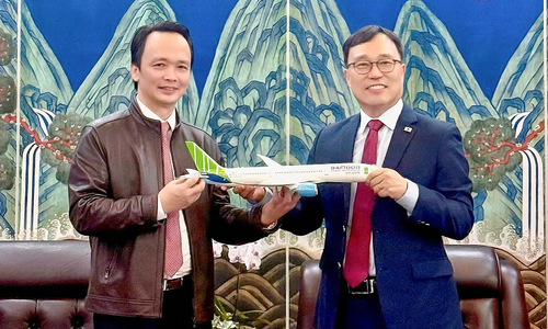 Former FLC chairman Trinh Van Quyet reappears