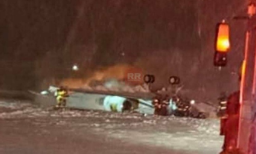 Plane carrying 8 people crashes in US