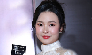 Midu and stars attend 'Tinh hoa Viet' red carpet