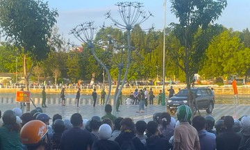 Two teenagers stab man to death in park without provocation