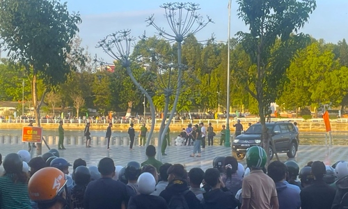 Two teenagers stab man to death in park without provocation