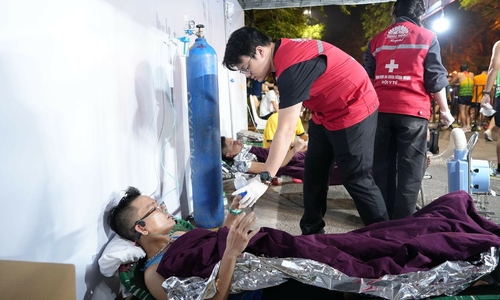 'Stroke: not just on the race track, but after the finish line too'