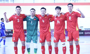 Vietnam stages comeback to win opening match of AFC Futsal Asian Cup