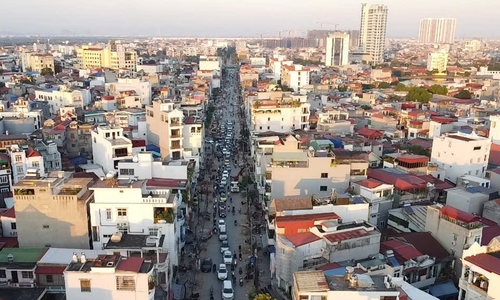 Hai Phong's central street becomes two-way after upgrade