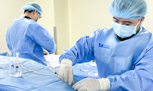 Pseudoaneurysms in a man's abdomen