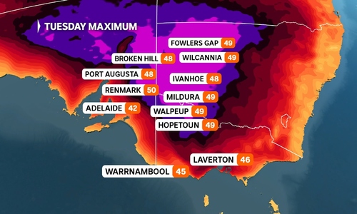 Heatwave approaches 50 degrees Celsius in Australia